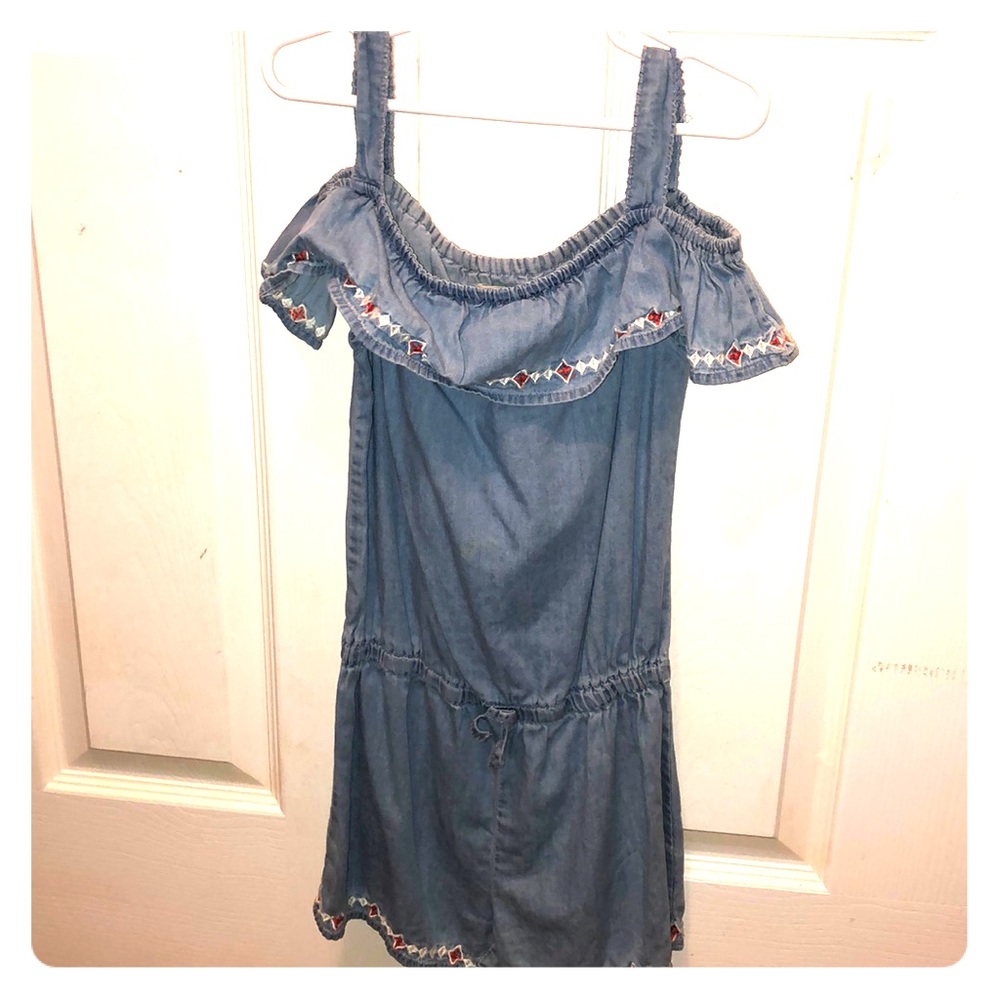 ☀️3/$12 Lucky Brand Denim Romper